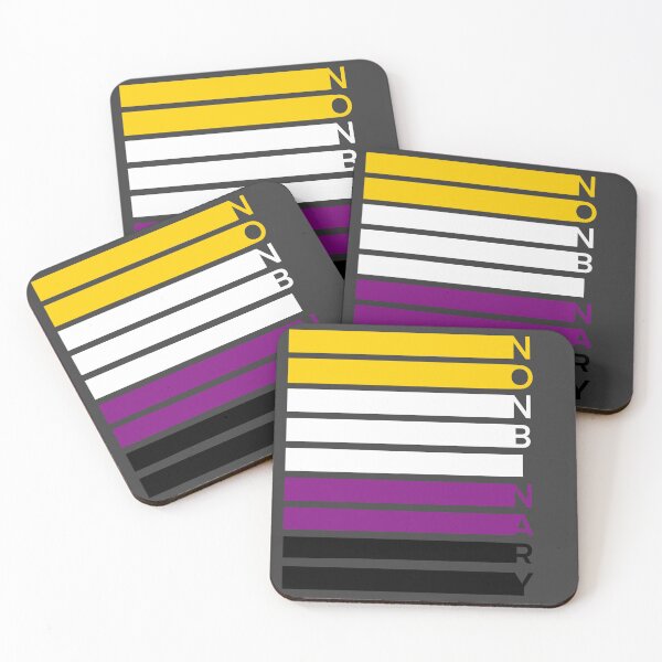 Item preview, My Stripes - Nonbinary designed and sold by MakeMeASidekick.