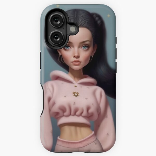 Pink Gym Woman iPhone Tough Case