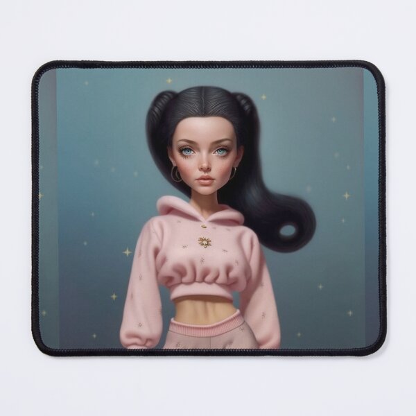 Item preview, Pink Gym Woman designed and sold by AliceMonberCom.