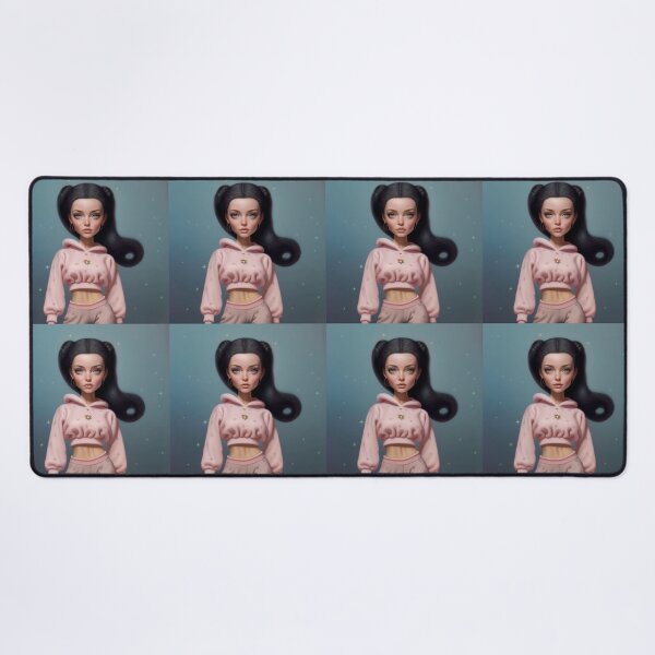 Item preview, Pink Gym Woman designed and sold by AliceMonberCom.