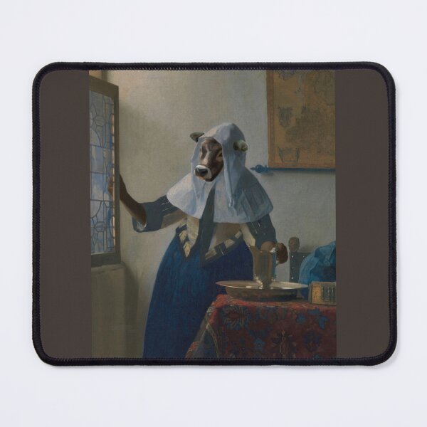 Item preview, Fancy Bovine A Cow Oil Painting Portrait Design designed and sold by majnate.
