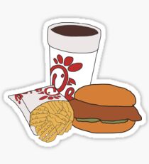 chick fil a meal Sticker
