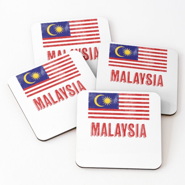 Item preview, Flag of Malaysia "Grunge" look. designed and sold by KTSubz Faith & Fun Designs.