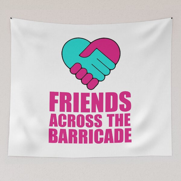 Item preview, Derry Girls Friends Across The Barricades - Protestant Catholic  designed and sold by GodsFlagFandom.