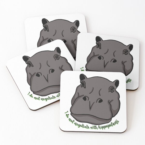 Item preview, Sassy, Funny Hippopotamus designed and sold by Sewilsons.