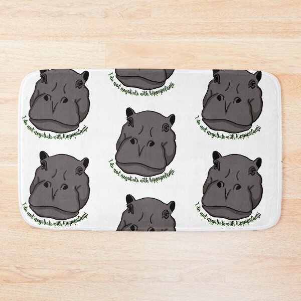 Item preview, Sassy, Funny Hippopotamus designed and sold by Sewilsons.
