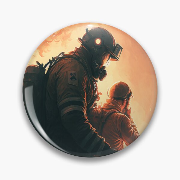 Item preview, Heroic Fireman designed and sold by Abili-Tees.
