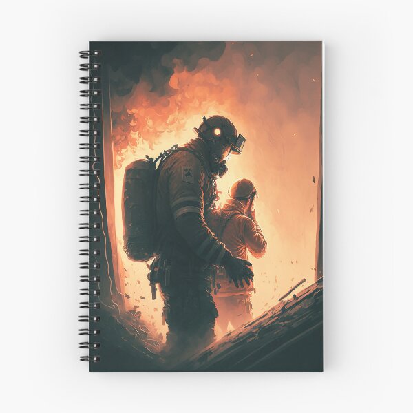 Item preview, Heroic Fireman designed and sold by Abili-Tees.