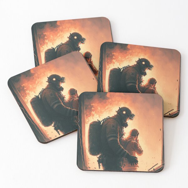 Item preview, Heroic Fireman designed and sold by Abili-Tees.