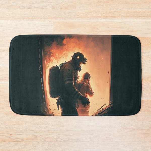 Item preview, Heroic Fireman designed and sold by Abili-Tees.