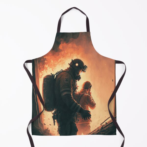 Item preview, Heroic Fireman designed and sold by Abili-Tees.
