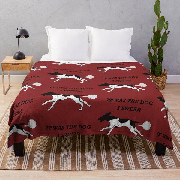 Item preview, IT WAS THE DOG I SWEAR Black Roan German shorthair pointer  designed and sold by Horsequeenozie.