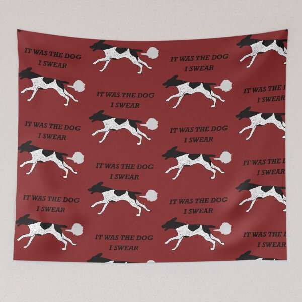 Item preview, IT WAS THE DOG I SWEAR Black Roan German shorthair pointer  designed and sold by Horsequeenozie.