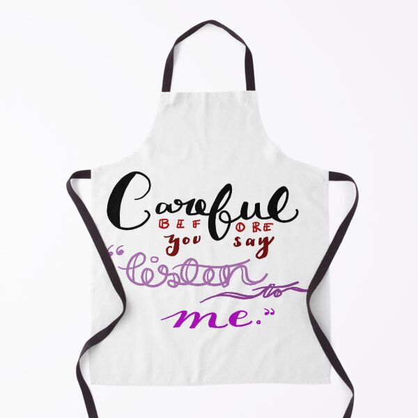 Item preview, Careful Before You Say "Listen to Me" designed and sold by AddyCats.