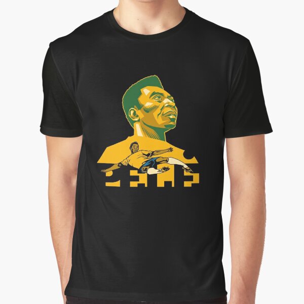 Pele Football Legend T-Shirt Sticker for Sale by emapic