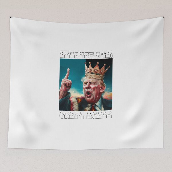 Item preview, Trump santa clauss make new year great again designed and sold by ARTeez⭐️⭐️⭐️⭐️⭐️.