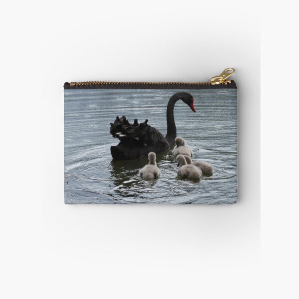 Item preview, Following You - Black Swan and Goslings  designed and sold by RickLionheart.