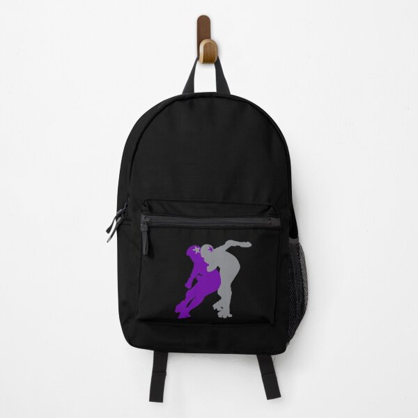 Item preview, Bright purple grey Roller Derby Jammers in Action Silhouette designed and sold by Sci-Art-Cafe.