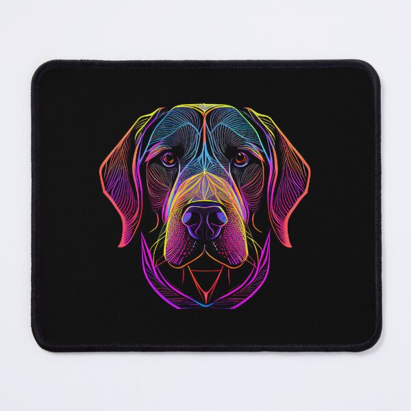 Item preview, Black Labrador Dog Colorful Paint Splash designed and sold by rafaeltto.