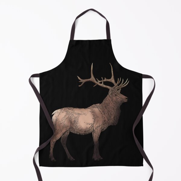 Item preview, Elk drawing, colored version designed and sold by DaveDanchuk.