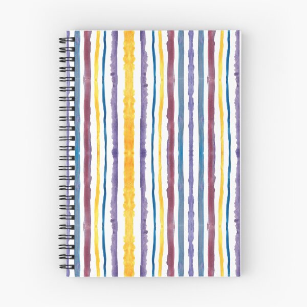Item preview, Striped Watercolor Pattern designed and sold by middayart.
