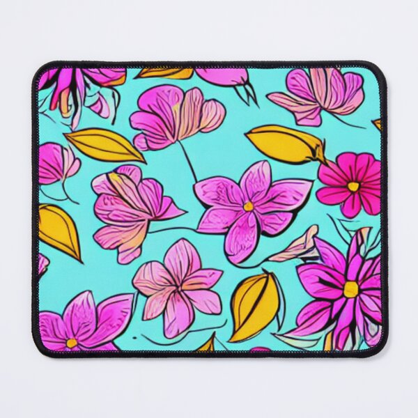 Item preview, Pink floral pattern designed and sold by usama883.