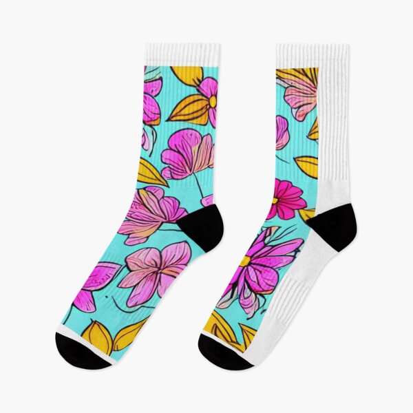 Item preview, Pink floral pattern designed and sold by usama883.