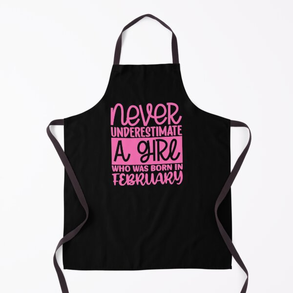 Item preview, Never underestimate a girl who was born in February designed and sold by magicmagnet.