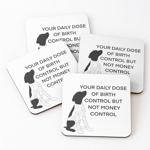 Item preview, German shorthair pointer Birth Control Black Roan  designed and sold by Horsequeenozie.