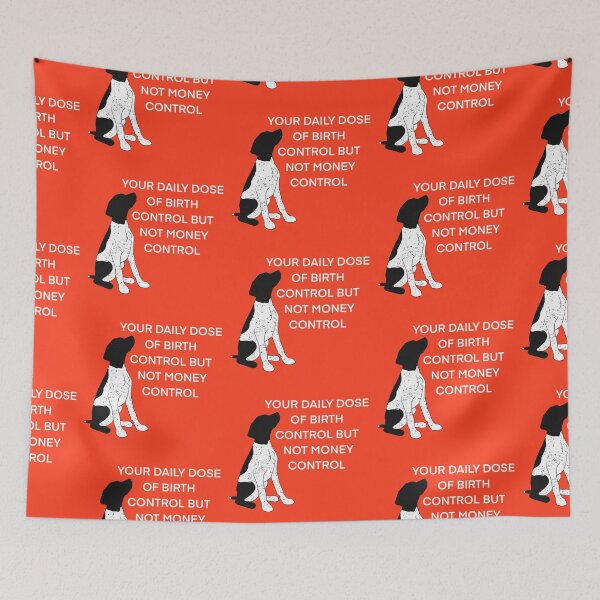 Item preview, German shorthair pointer Birth Control Black Roan  designed and sold by Horsequeenozie.