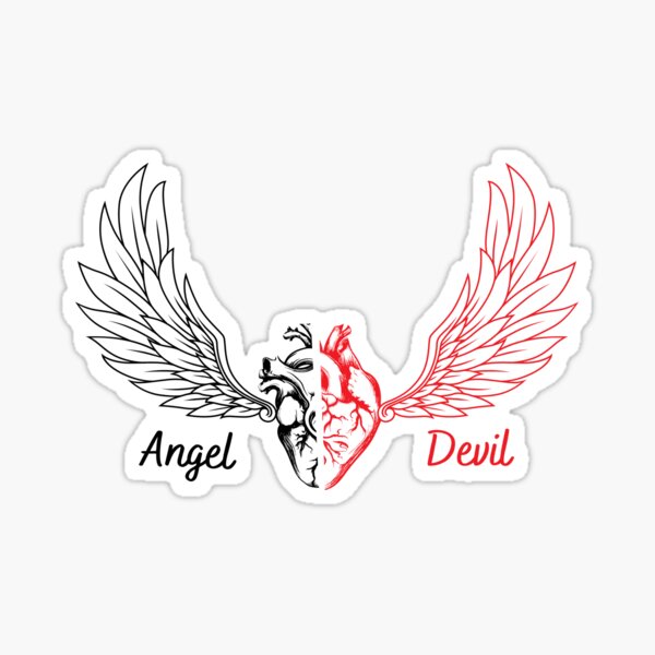 angel-and-devil-sticker-for-sale-by-halfprince-redbubble