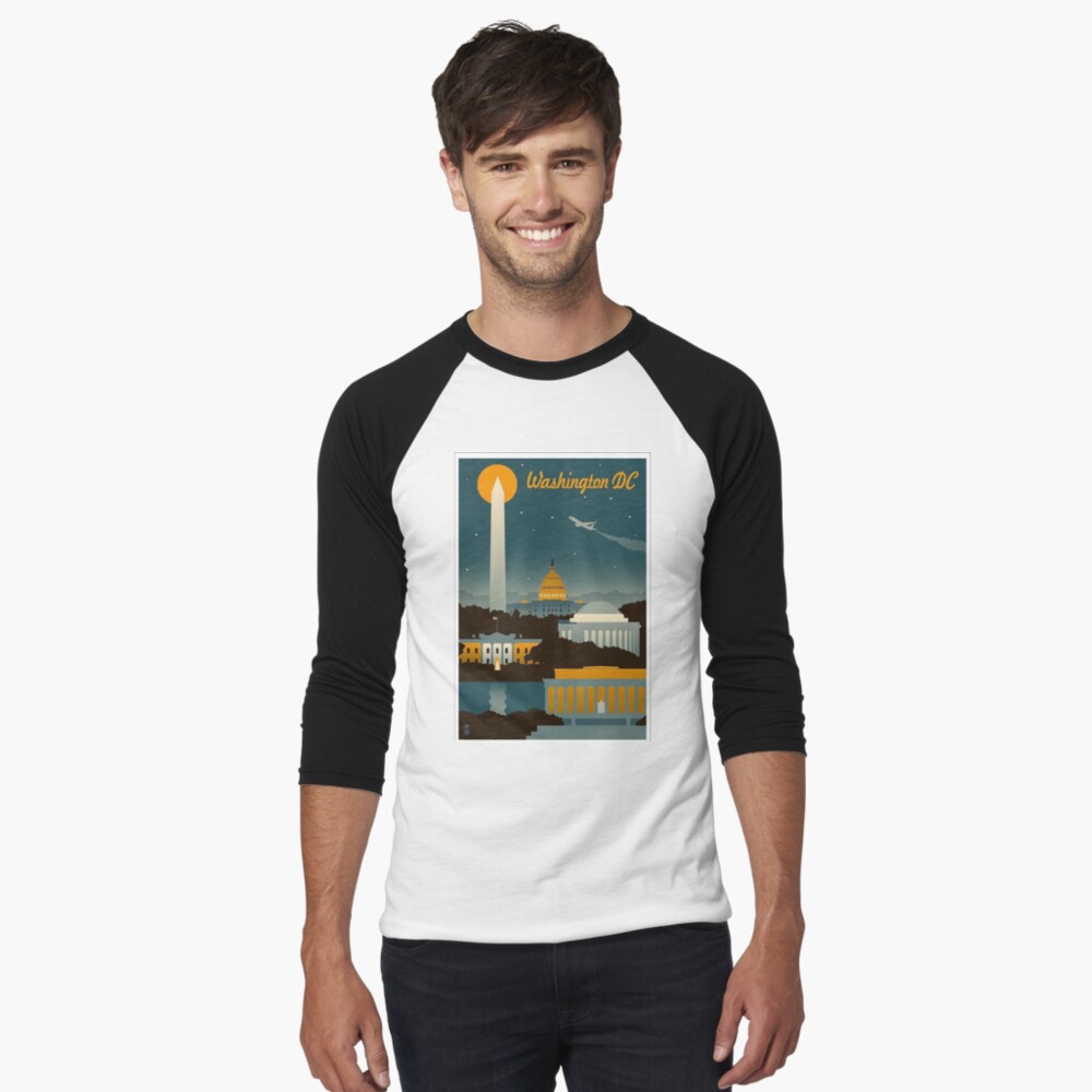 Item preview, Baseball ¾ Sleeve T-Shirt designed and sold by DigiArtyst.