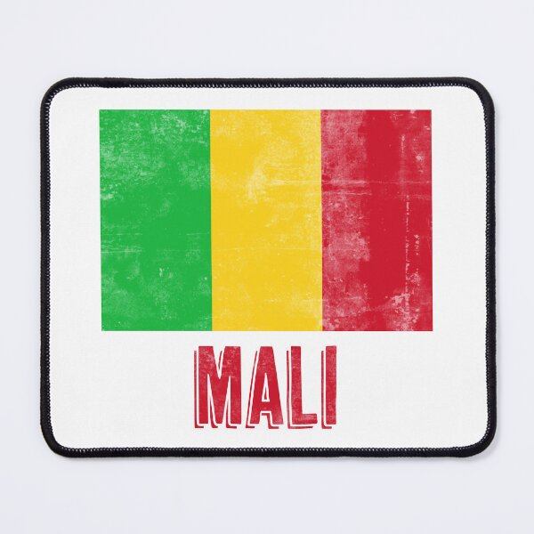 Item preview, Flag of Mali "Grunge" look. designed and sold by KTSubz Faith & Fun Designs.