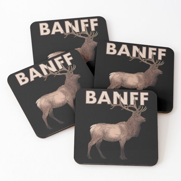 Item preview, Banff -Elk drawing, colored version designed and sold by DaveDanchuk.