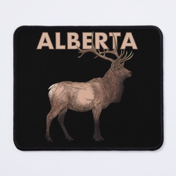 Item preview, Alberta -Elk drawing, colored version designed and sold by DaveDanchuk.