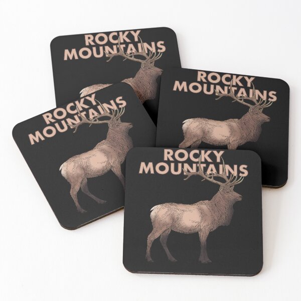Item preview, Rocky Mountains  -Elk drawing, colored version designed and sold by DaveDanchuk.