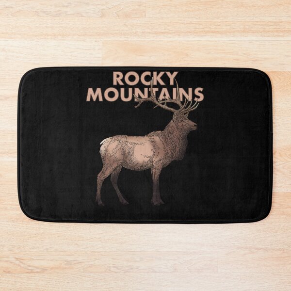 Item preview, Montañas Rocosas: dibujo de alce, versión en color designed and sold by DaveDanchuk.