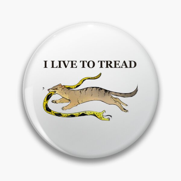Item preview, I LIVE TO TREAD- MONGOOSE   designed and sold by greatamerican12.