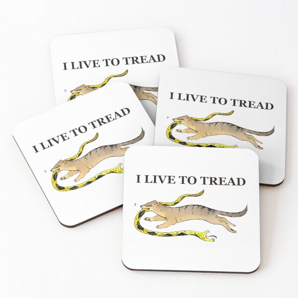 Item preview, I LIVE TO TREAD- MONGOOSE   designed and sold by greatamerican12.