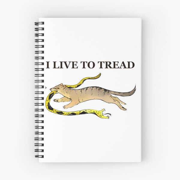 Item preview, I LIVE TO TREAD- MONGOOSE   designed and sold by greatamerican12.