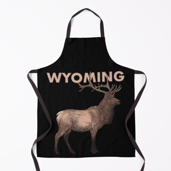 Item preview, Wyoming -Elk drawing, colored version designed and sold by DaveDanchuk.
