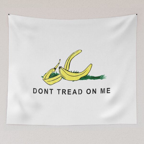 Item preview, Vintage Banana Gadsen Flag Spoof   designed and sold by greatamerican12.
