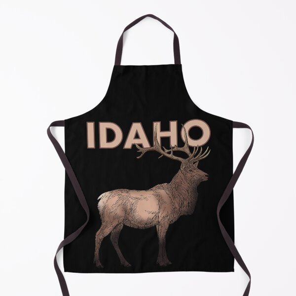 Item preview, Idaho - Elk drawing, colored version designed and sold by DaveDanchuk.