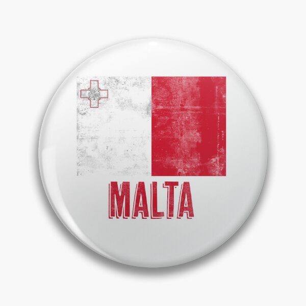 Item preview, Flag of Malta "Grunge" look. designed and sold by KTSubz Faith & Fun Designs.