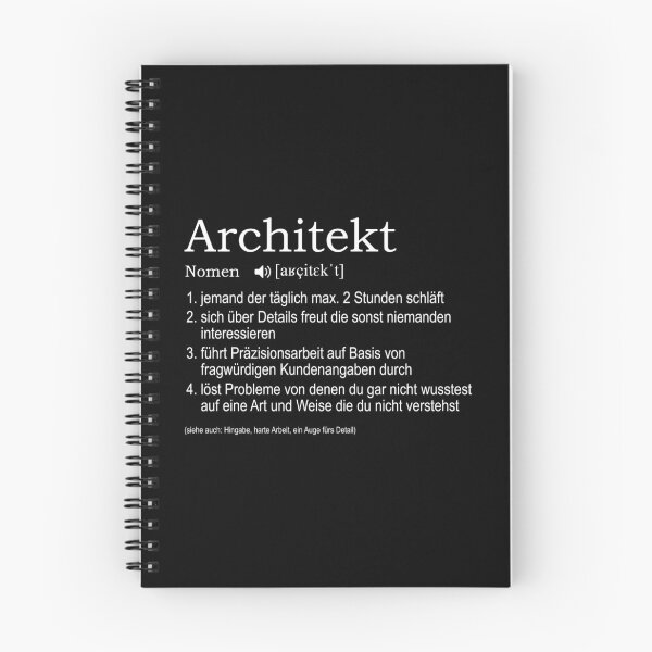 Item preview, Architekt - Definition designed and sold by nektarinchen.