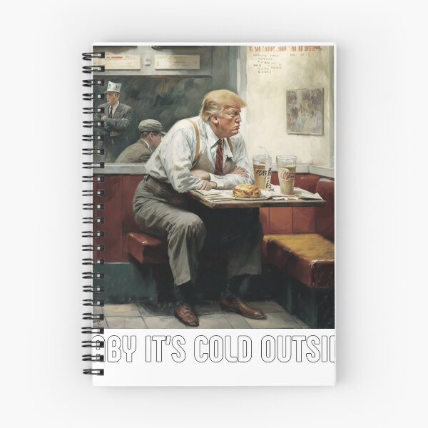 Item preview, Trump drinking coffee and eating junk food designed and sold by ARTeez⭐️⭐️⭐️⭐️⭐️.