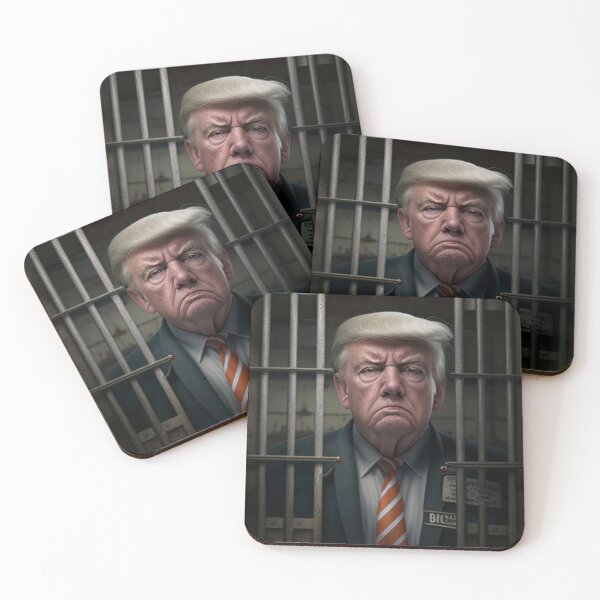 Item preview, Trump in jail prison designed and sold by ARTeez⭐️⭐️⭐️⭐️⭐️.