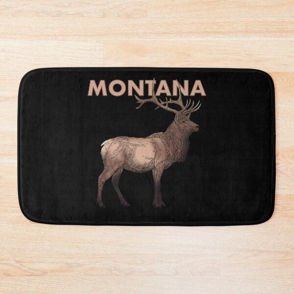 Item preview, Montana - Dibujo de alce, versión en color designed and sold by DaveDanchuk.