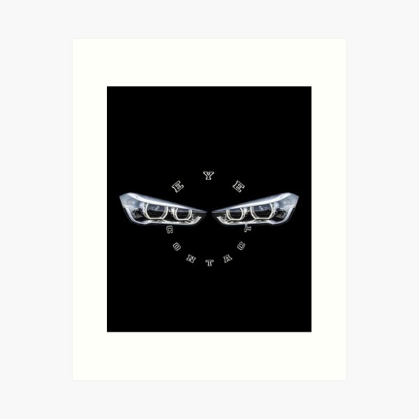 Item preview, EYE CONTACT CAR designed and sold by InkPulse Studio.