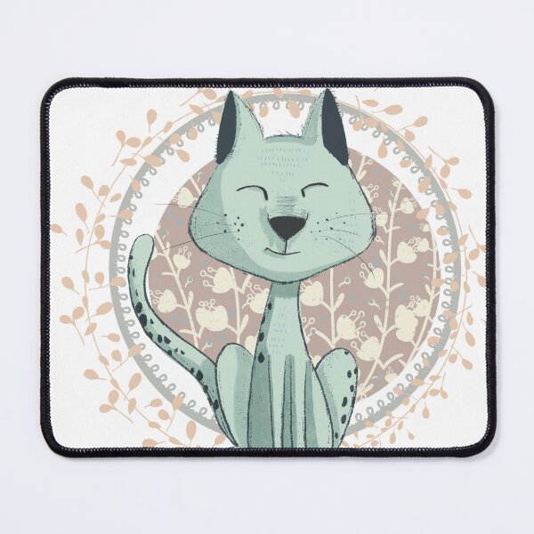 Item preview, Zen Cat designed and sold by dewdabbledesign.